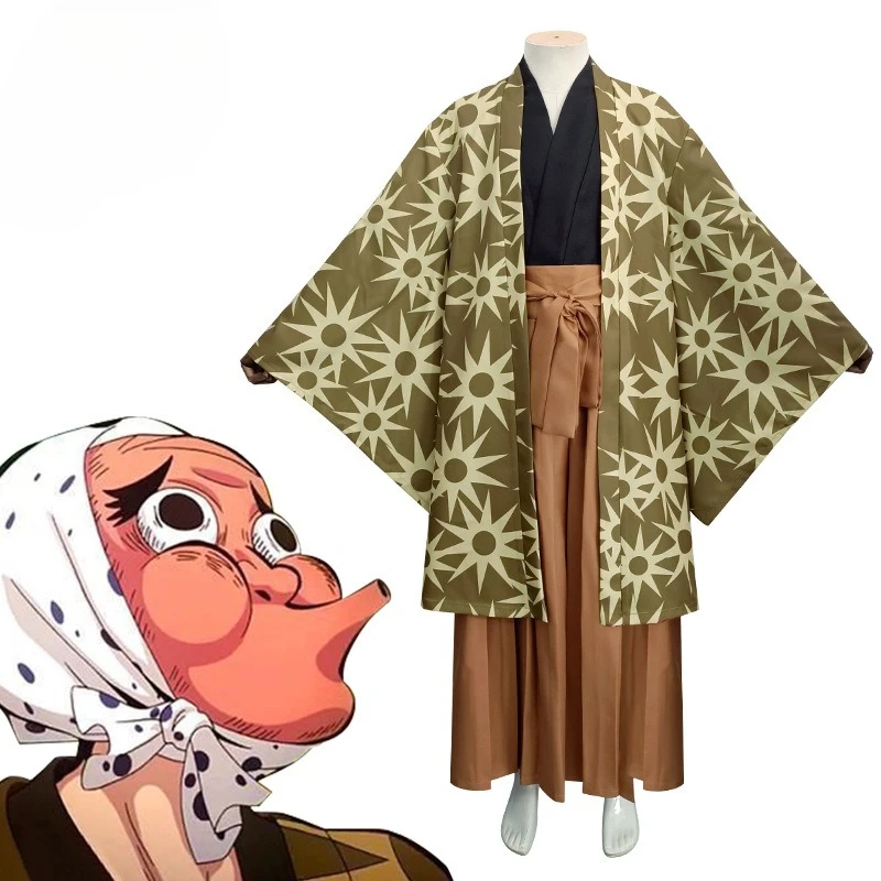 

Аниме Haganeduka Косплей Костюм Kimetsu No Yaiba японское кимоно с шарфом полный комплект карнавальный костюм на Хэллоуин для взрослых
