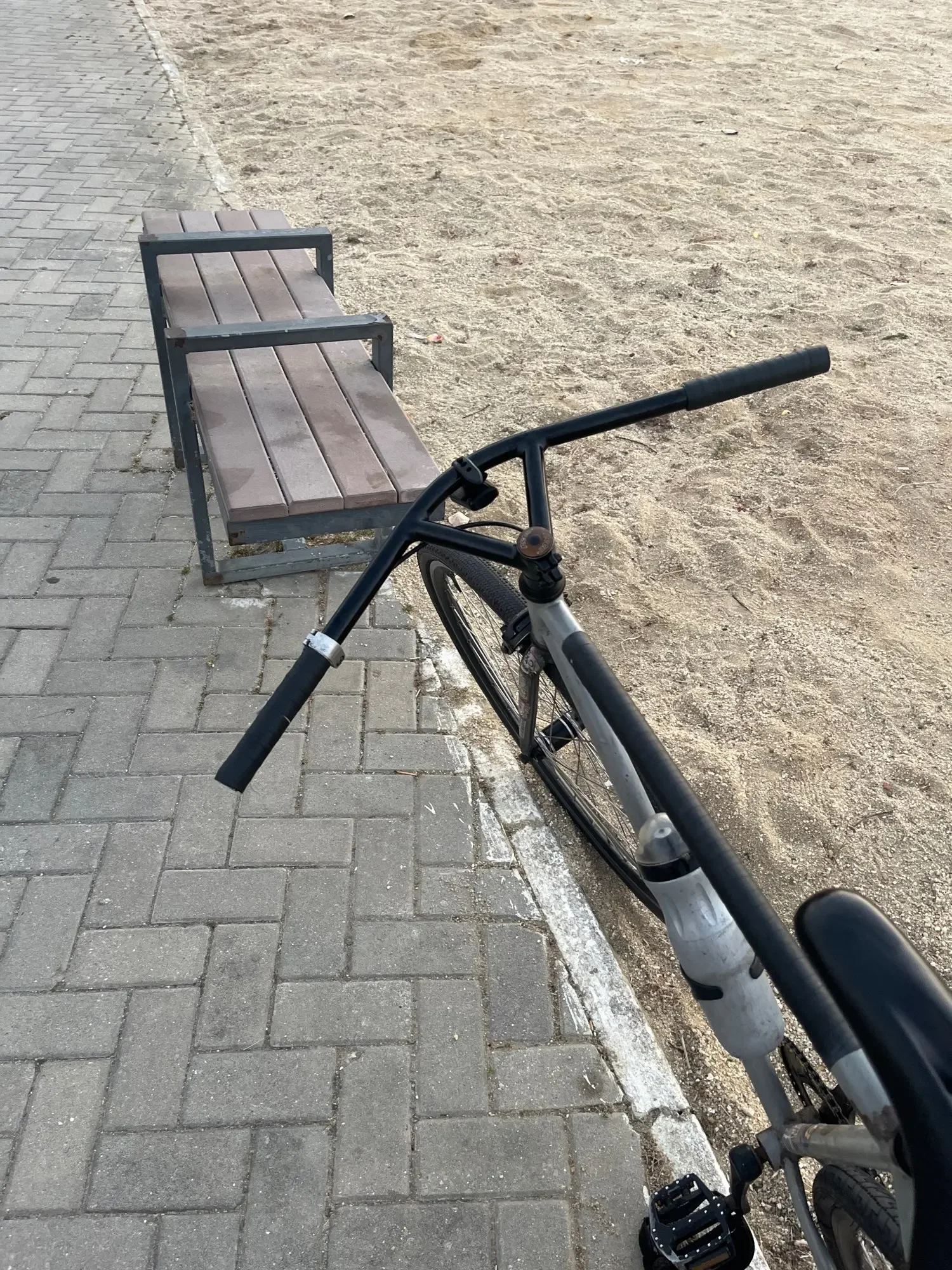 

Руль для велосипеда Ardently, алюминиевый сплав, одна форма, встроенная ручка с фиксированной передачей, винтажная ручка для горного велосипеда с выносом