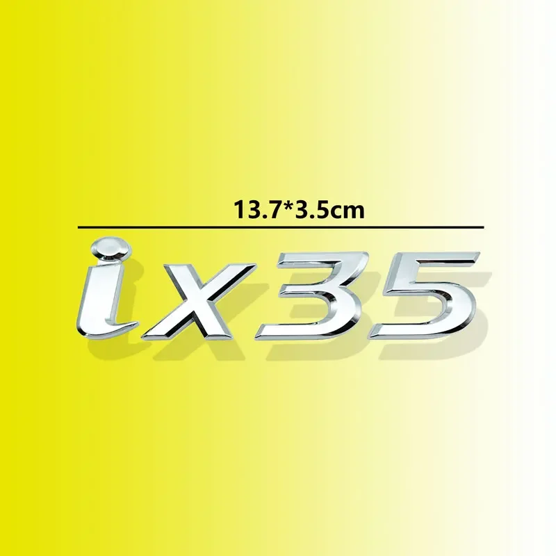 ABS سيارة رسالة لاصق الشعار سيارة الجانب الحاجز المصد الخلفي الذيل الجذع مائي لشركة هيونداي i20 i30 i25 i35 ix35 توكسون سولاريس إلنترا
