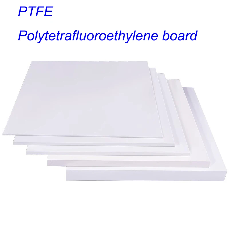 

White Conveying Board Anti-Corrosion PTFE Board Thickness: 0.5~20mm Processing Material