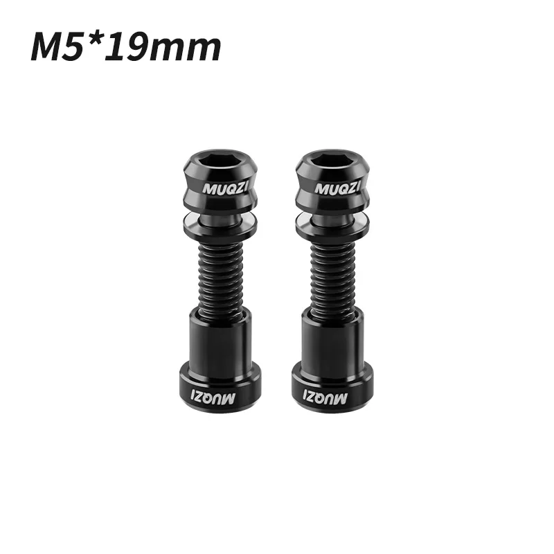 Muqzi Titanium Schroef M 5X17 19Mm Stuurbout Racefiets Stuurstuurpen Bout - afbeelding 1