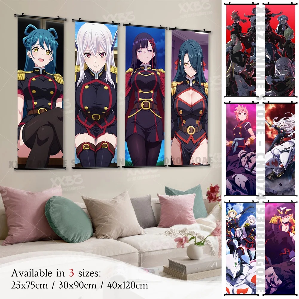 

New Anime Chained Soldier Decorative Murals Cartoon Figure Room Scrolls Picture Hanging Paintings Home Decor Wall Artwork Poster