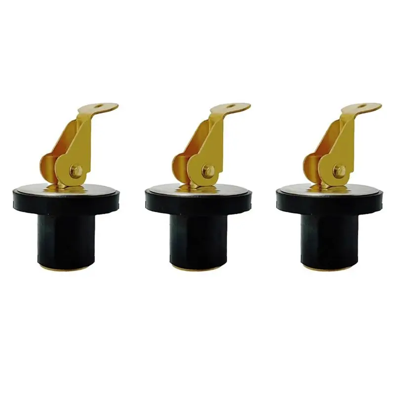 A66T-Marine Drain Plugs For Boats Snap Handle Drain Plug For Boat Brass Boat Drain Plug Plumbing Fittings
