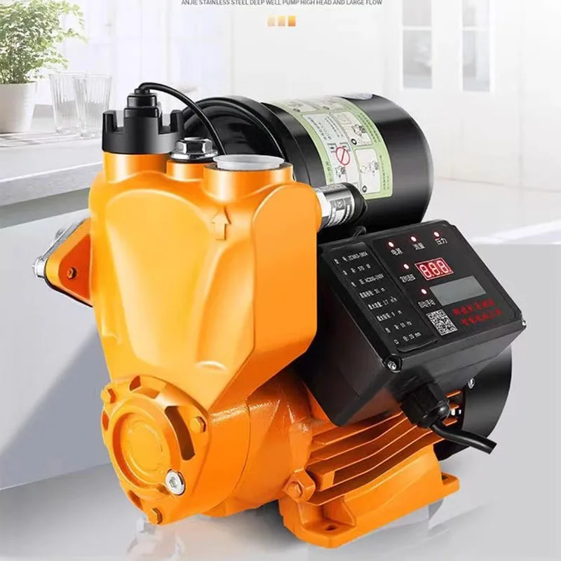 

New Small Hot Sale Fully Automatic Silent Self-priming Pump Pipeline Booster Pump Household Tap Water Suction Booster Pump 220V