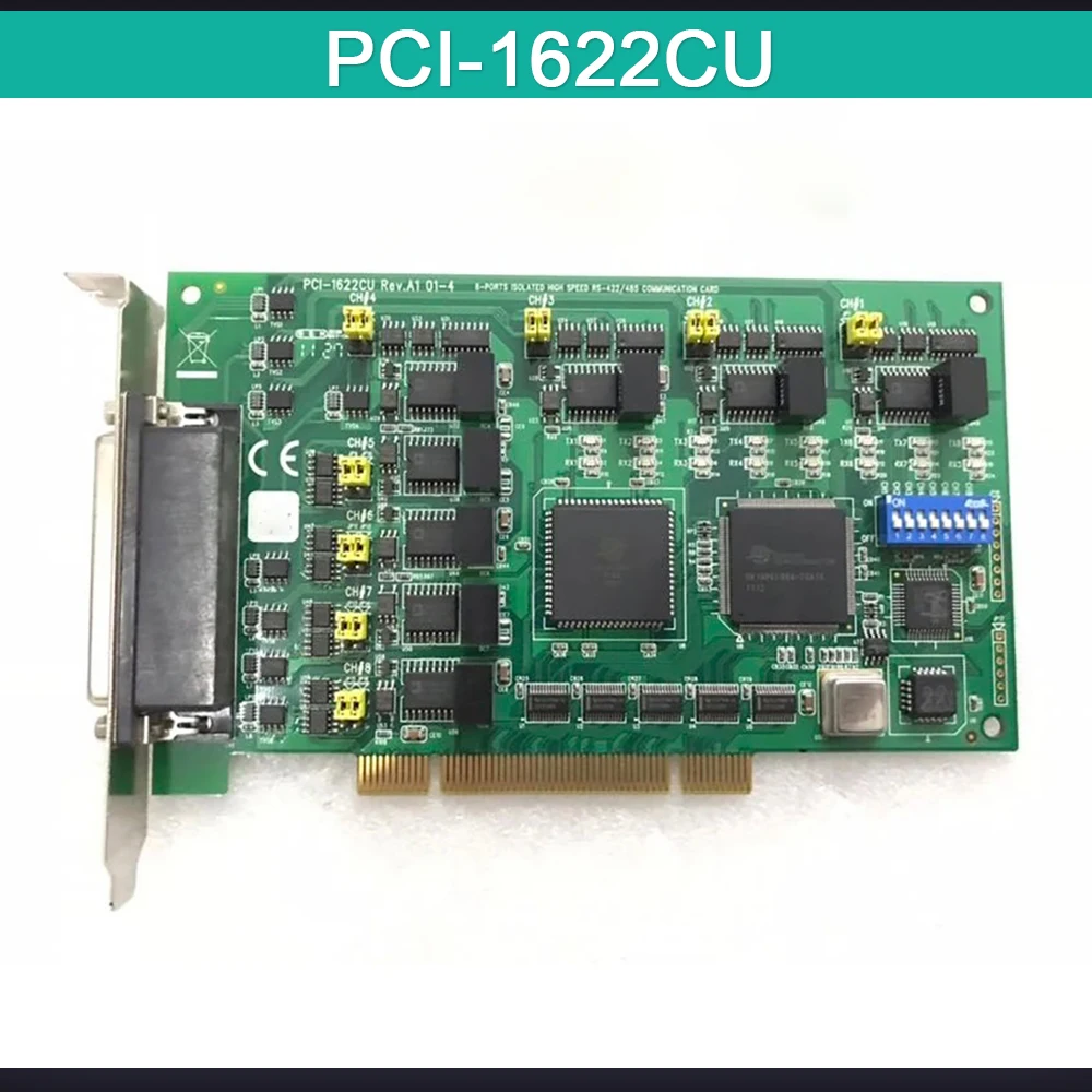 For Advantech Acquisition Card 8 Ports RS-422/485 PCI-1622CU