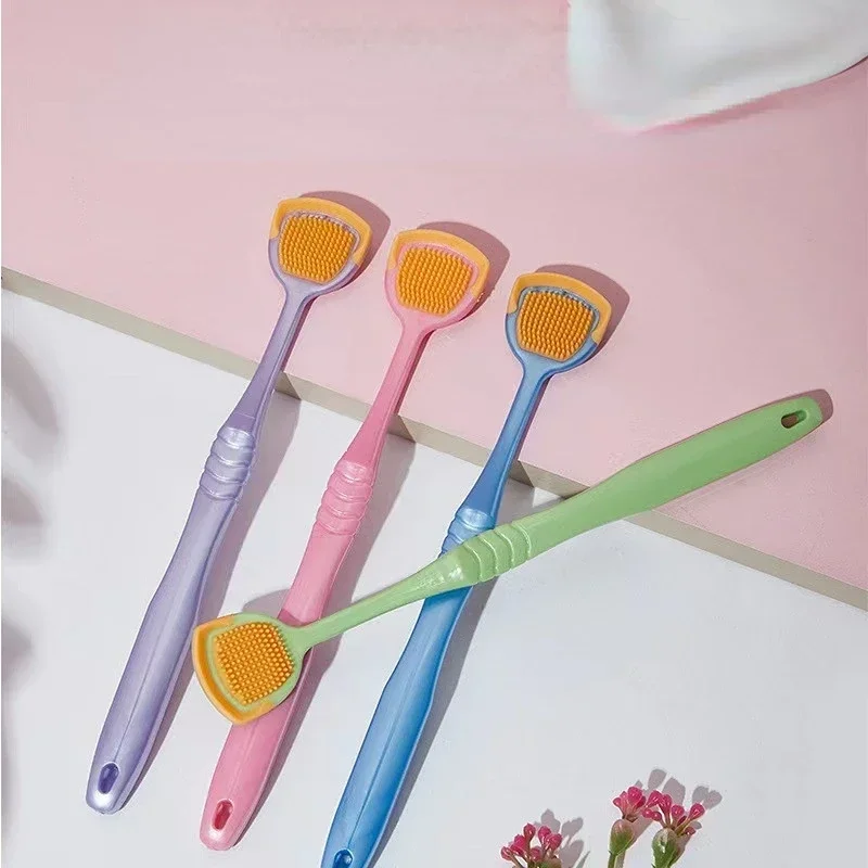 Oral Cleaning Brushes Hygiene Care Toothbrush Dirts Tongue Scraper Tongue Brush for Tooth Brush