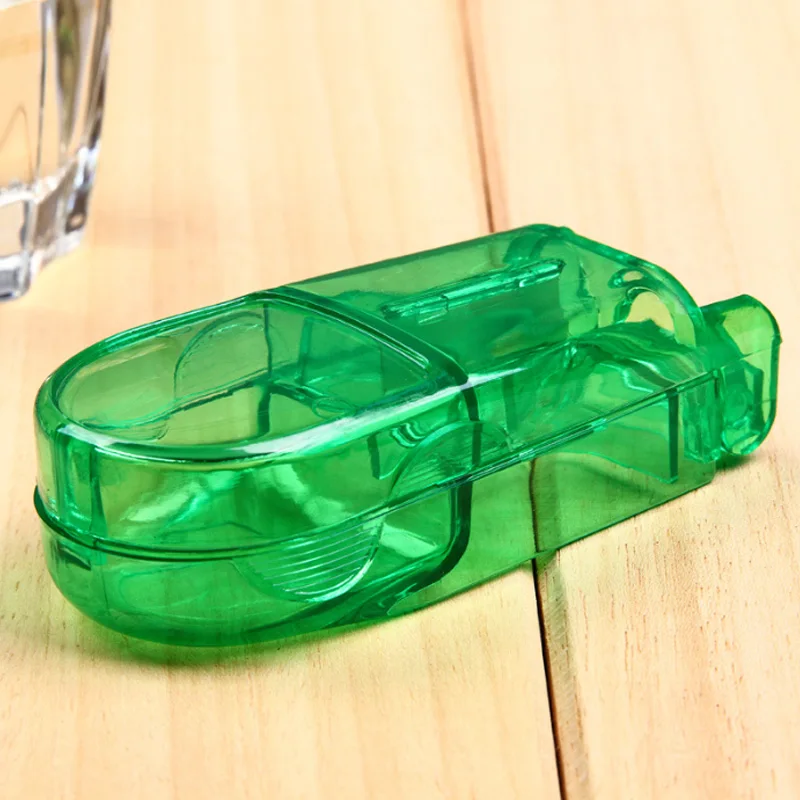 Pillensnijder Box Draagbare medicijndoos Tablet Cutter Splitter Geneeskunde Pillenhouder Pillensnijder Box - afbeelding 1