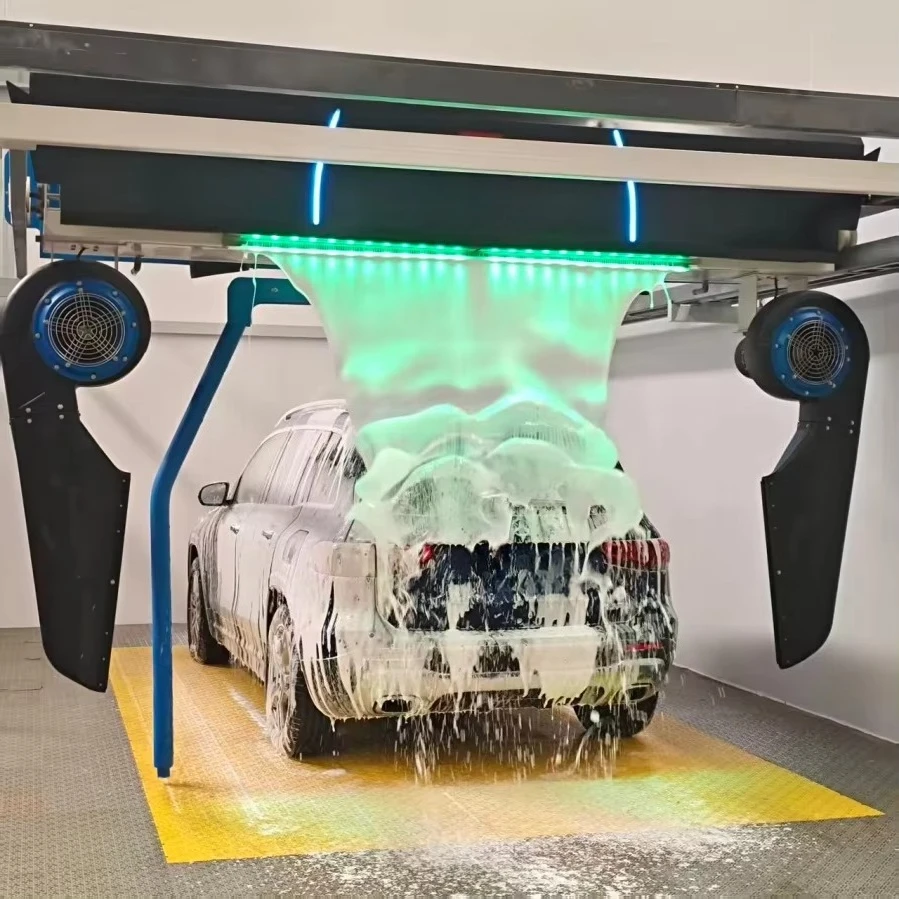 Customizable Smart Connected Unattended Touchless Car Wash Equipment Energy Saving Cost Effective Anti Rust Steel Car Service