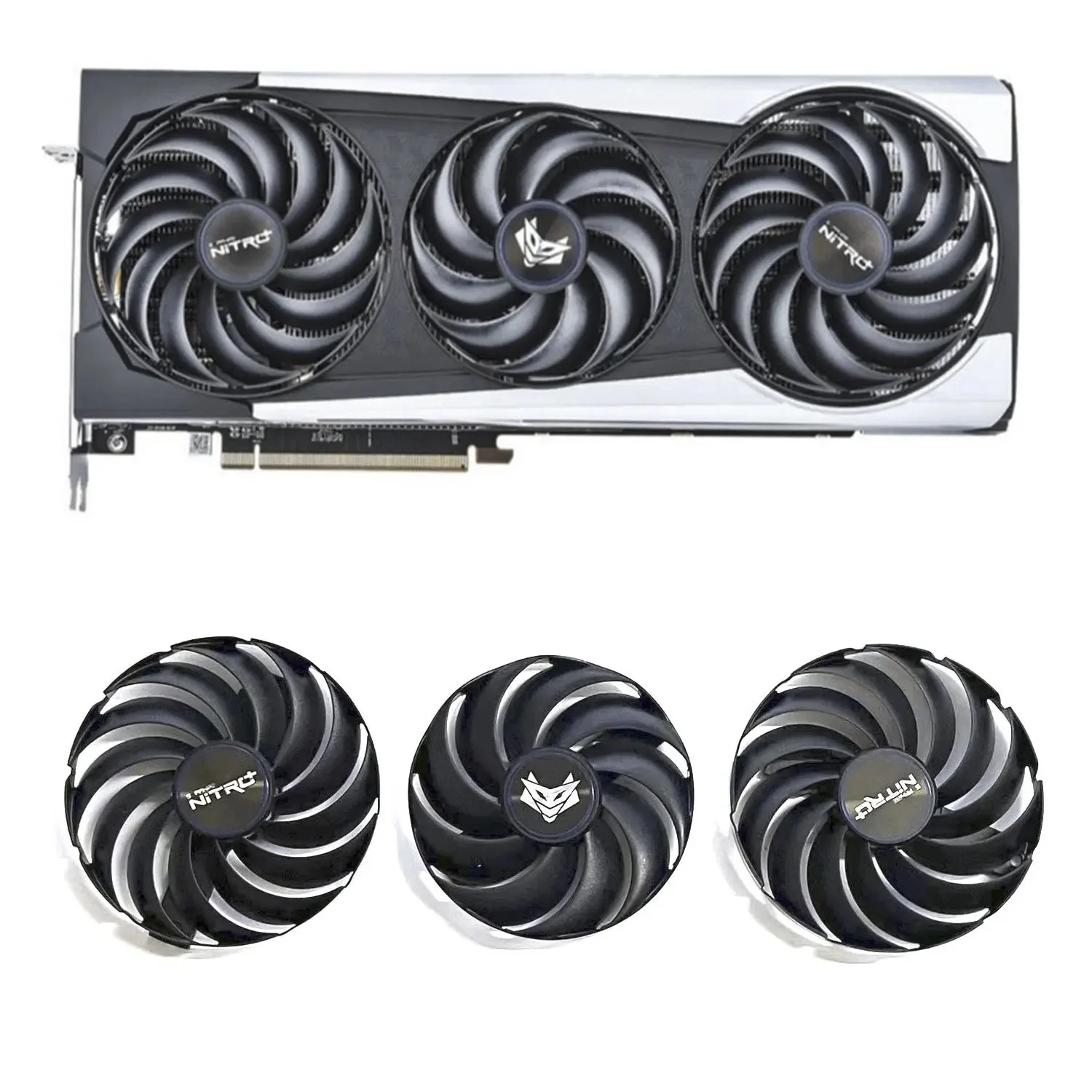 

Original new FDC10H12D9-C FDC10U12D9-C for Sapphire NITRO+ AMD Radeon RX 6700 6800 graphics card cooling fan