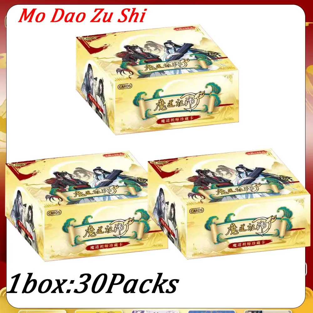 Carte de Signature Mo Dao Zu Shi Drunk Dreams, Wei Wuxian Lan Wangji, ensemble complet de cartes de Collection pour enfants, cadeaux de noël, nouvelle collection 2025