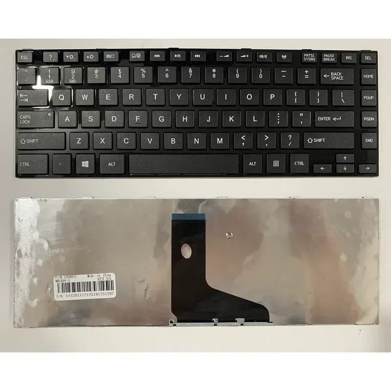Teclado para portátil Toshiba C840D C845 C845D L800 L805 L830