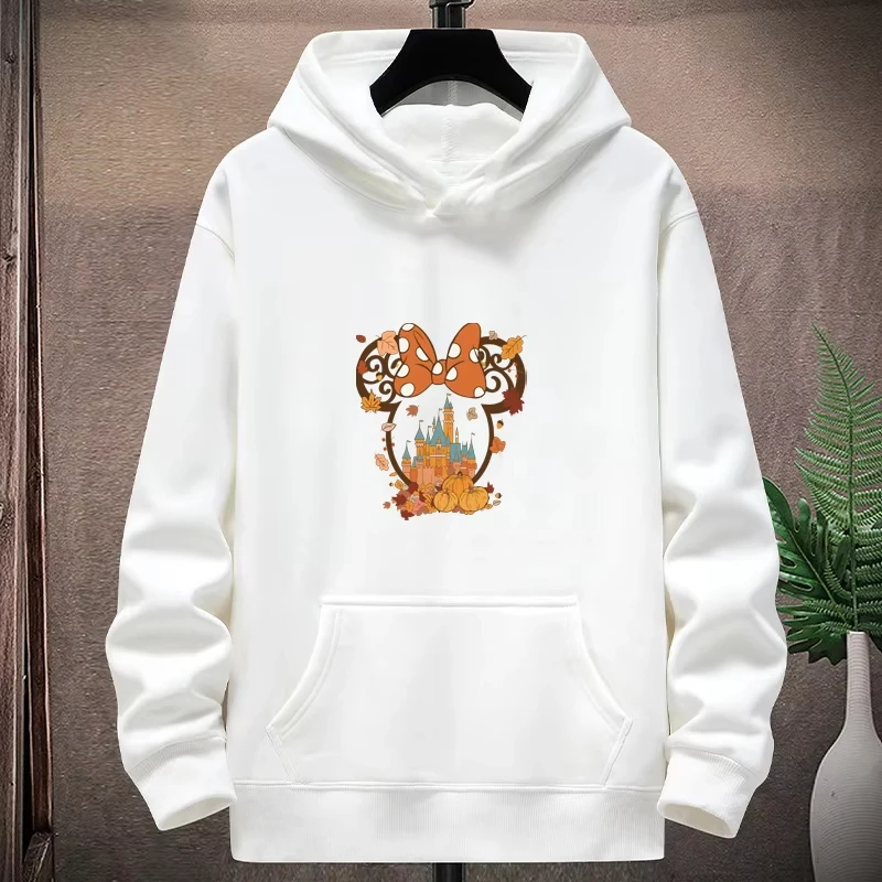 

MINISO 2025 Disney Halloween, Adult And Children's Hoodie Belle Pumpkin Outfit Is Super Charming