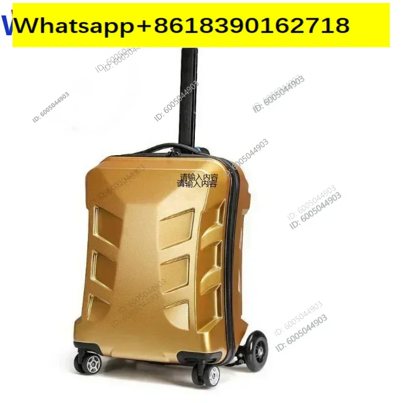 21 Inch Trolley Scooter Suitcase Skate Board Luggage For Teenager