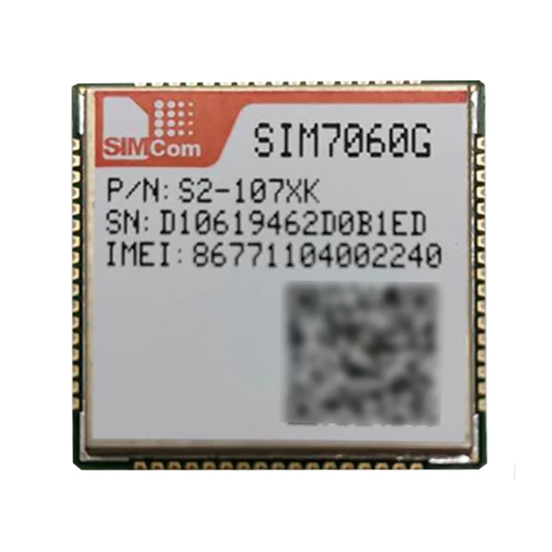 

SIMCOM SIM7060G Multi-Band LTE-FDD NB-IoT GNSS module support GPS&Beidou&GLONASS B1/B2/B3/B4/B5/B8/B12/B13/B17/B18/B19/B 20/B25
