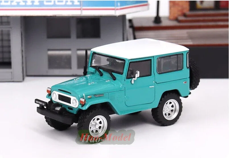 

1:64 For Toyota FJ40 TM Jeep Alloy Metal Diecast Car Model Kids Toys Boys Birthday Gifts Hobby Display Collection Simulation