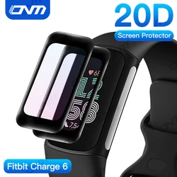 3PCS Screen Protector for Fitbit Charge 6 - Full Cover Ultra HD Flexible Protective Film Accessories (NOT Glass)
