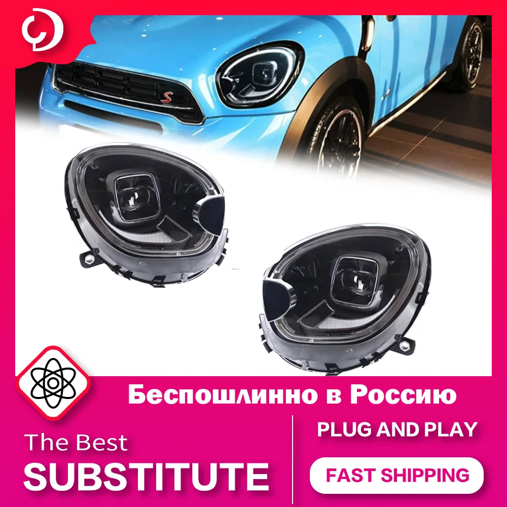 

Автомобильная фара AKD для MINI R60 2010-2016, фара головного света, объектив проектора, дневные ходовые огни, световой сигнал