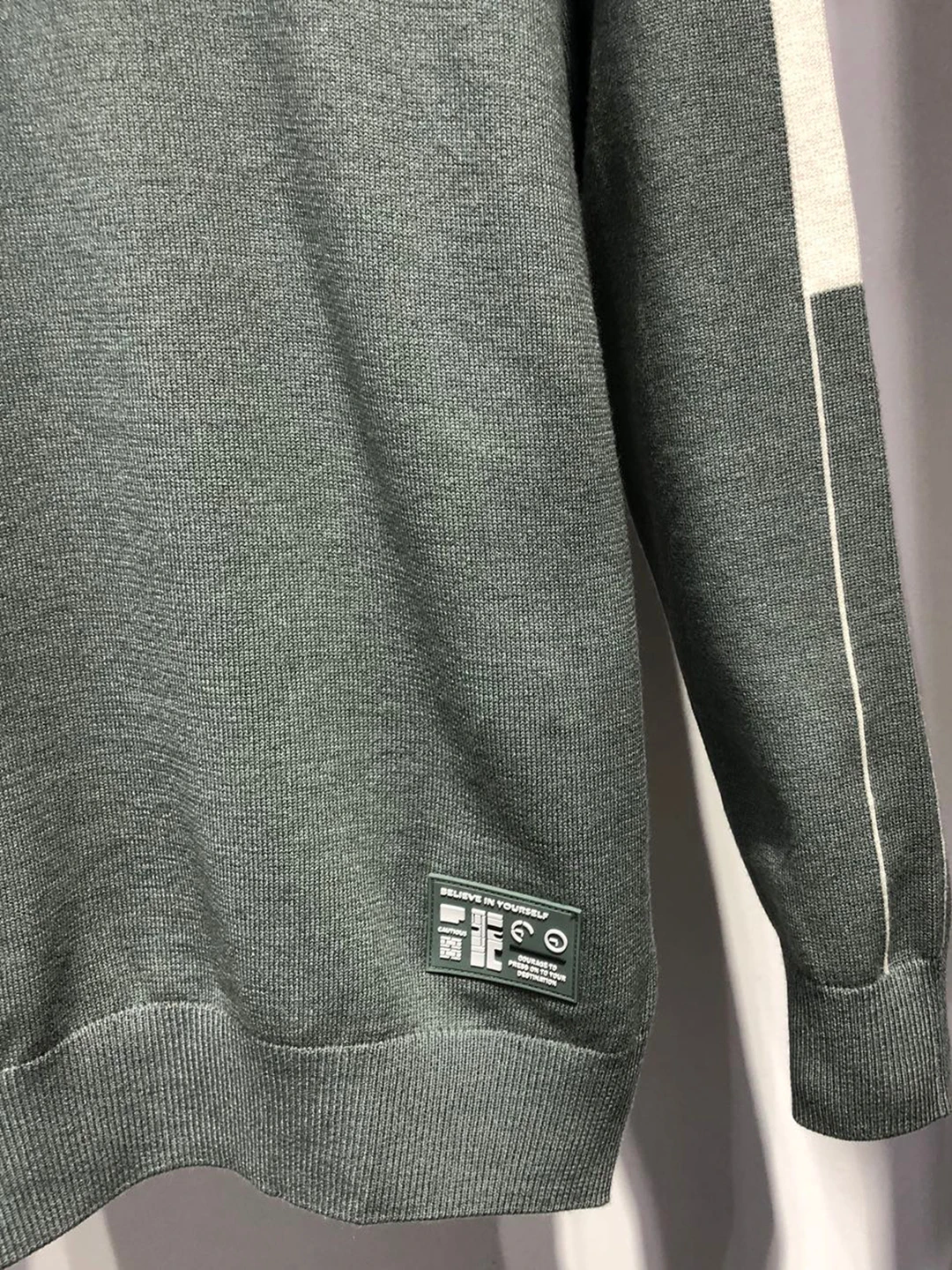 

Slim Fit round Ne Knitwear Light een Autumn Winter Menswear Comfortable Soft Wool Blend Long Sve Sweater for Men