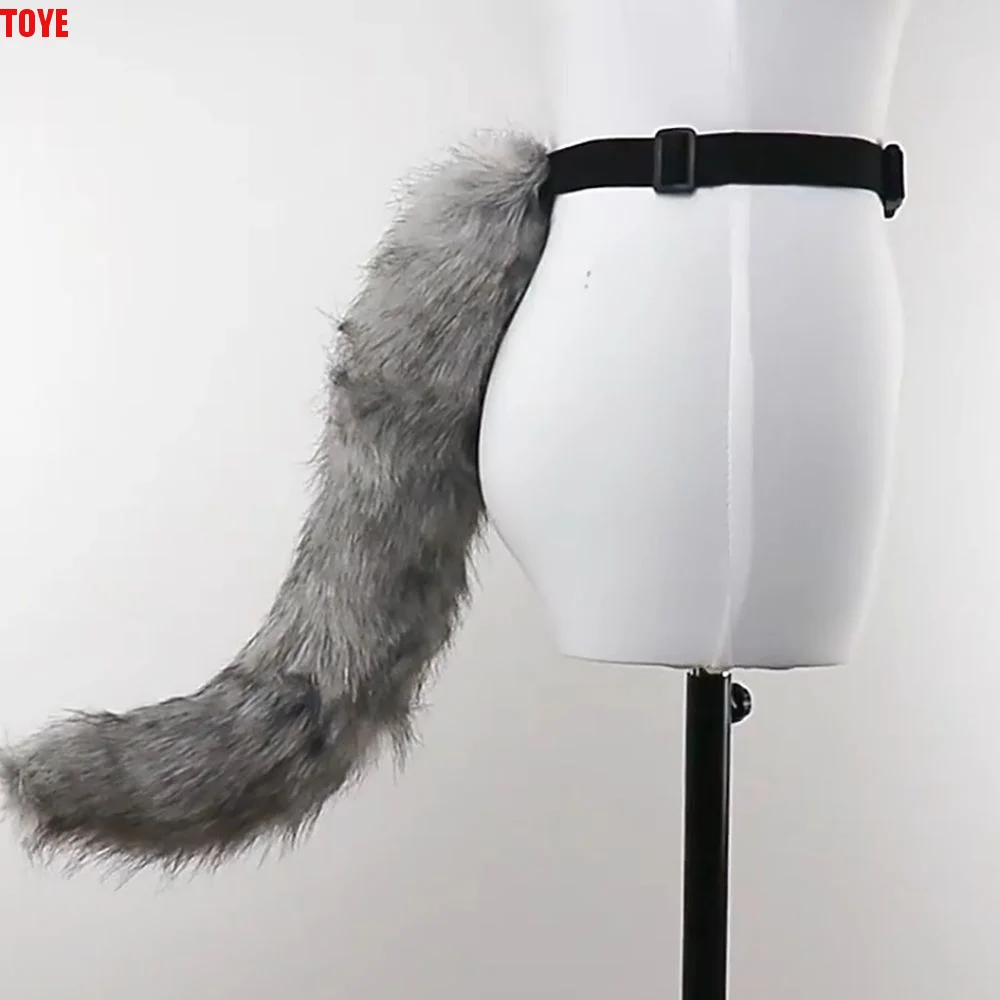 

Plush Halloween Cosplay Accessories Adjustable with Buckle Halloween Animal Cosplay Props Cute Multi-colored