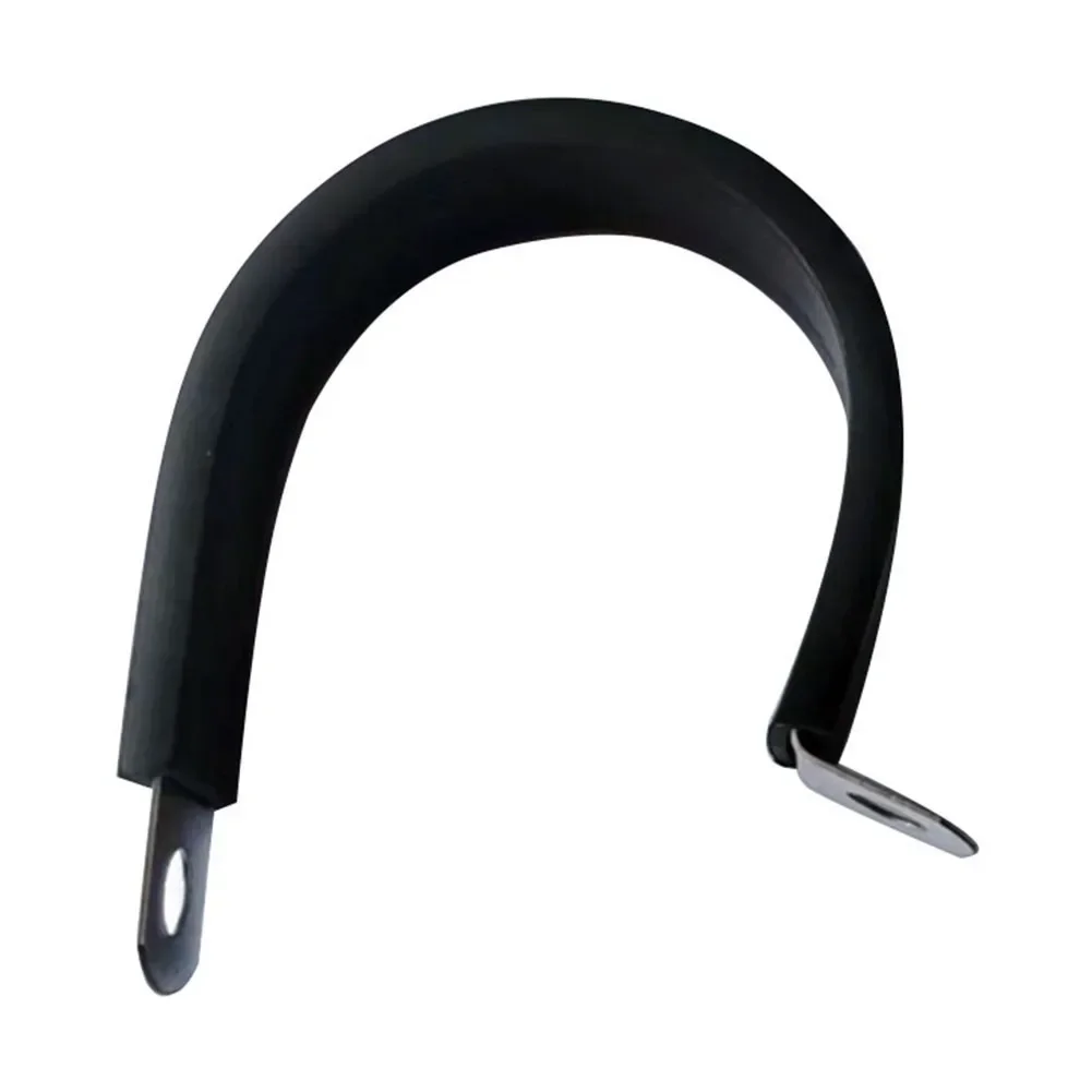 10 stuks roestvrij staal rubber gevoerde P clips slang klem kabel montage clip 13mm 19mm 22mm 24mm 26mm 32mm Home Hardware