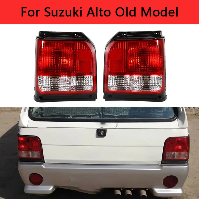 

Для Suzuki Alto старая модель автомобиля светодиодный задний фонарь задний фонарь обратный стоп-сигнал предупреждающий указатель поворота задние фонари с лампочками