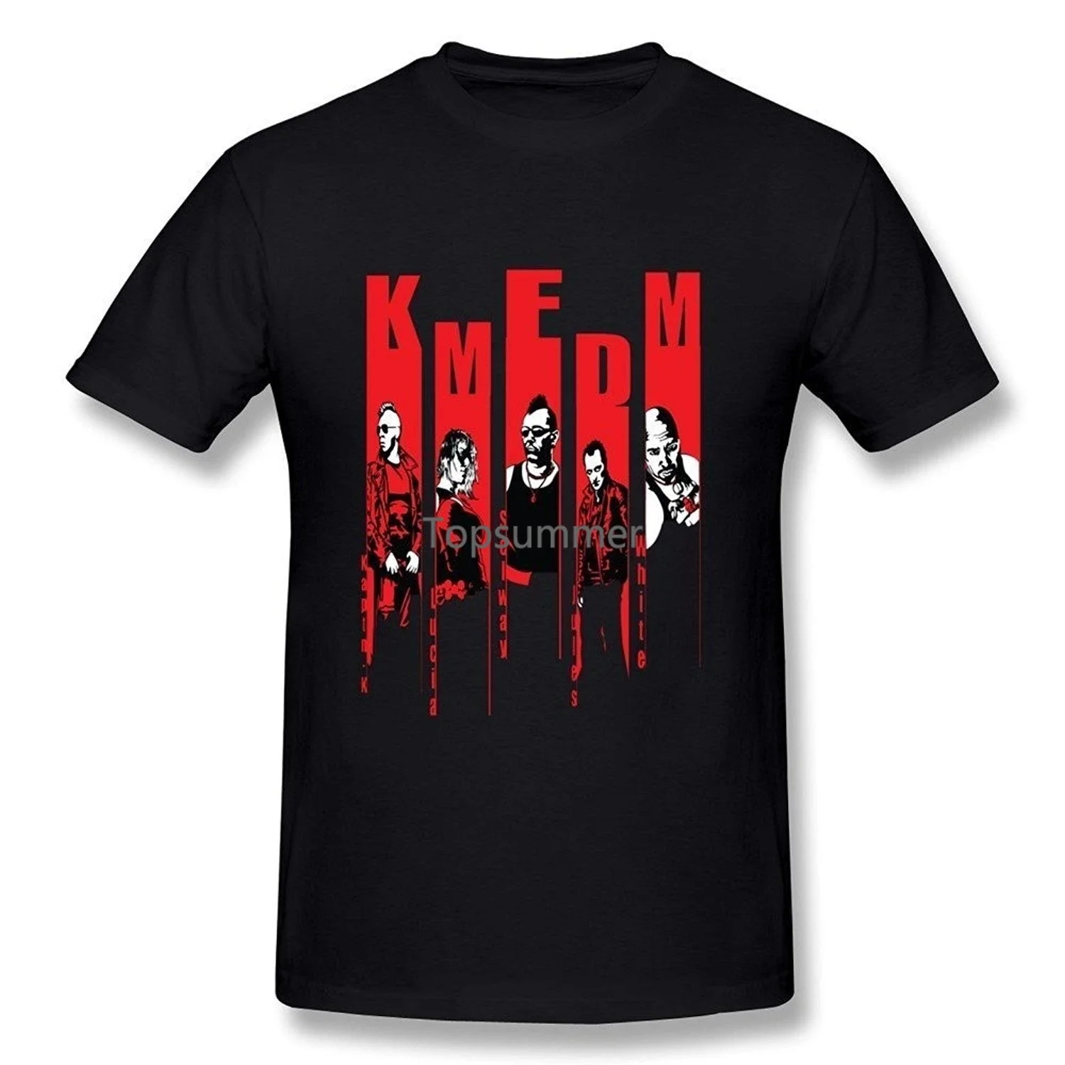 Funny Men T Shirt White T-Shirt Tshirts Black Tee Men'S Kmfdm Band T-Shirt Xxxxl