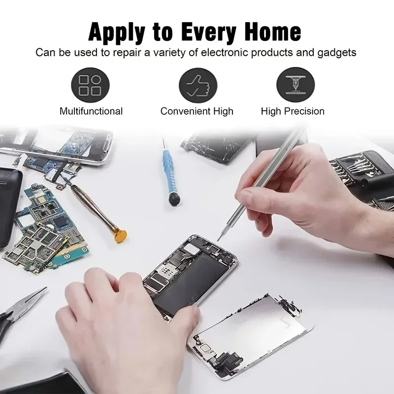 Precision Screwdriver Set 25 in 1 Phillips Torx Hexagonal Flat Head Magnetic Screwdriver Head for iPhone PC Watch Camera Glasses image 5