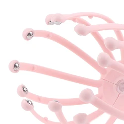 1PC Head Massager Octopus Scalp Stress Relax Spa Healing Alloy Health Care Tool