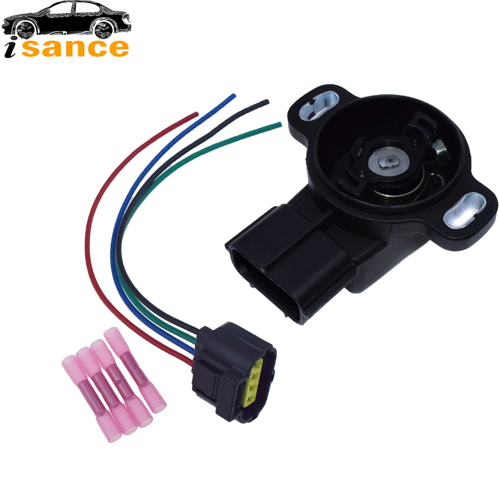 Throttle Position Sensor / Connector Harness For Toyota Camry Corolla RAV4 Tercel Mazda Miata Lexus LX450 Kia Sephia 89452-22090