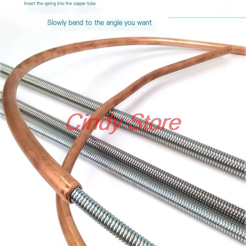 Internal copper pipe bending spring for Air Condition Stainless Steel 10-19mm manual bending Pipeline Spring Tube Bending Tool