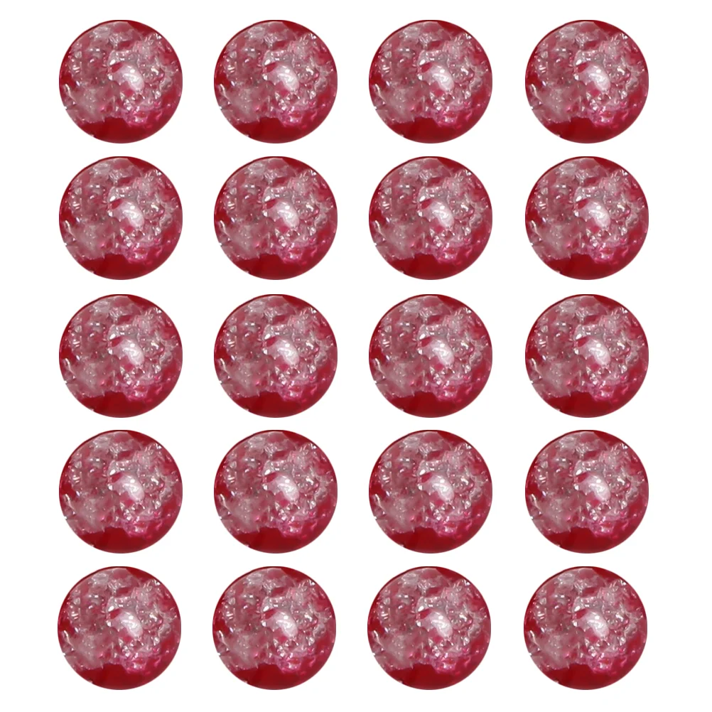 

4 Mm Seed Beads Creative DIY Accessories Lighting Charms for Jewelry Making Red Rhinestones