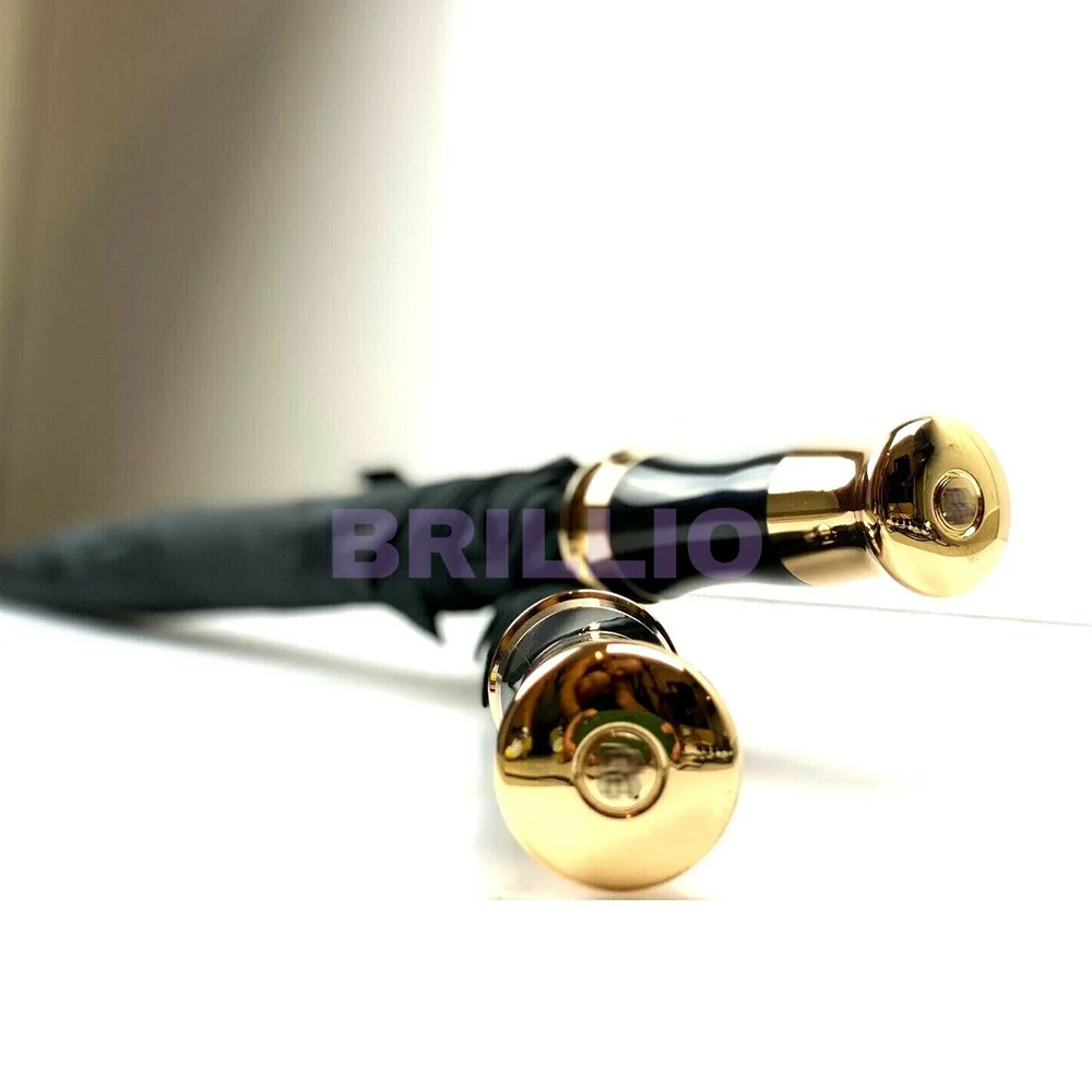 7272316 For Rolls Royce Phantom, Ghost, Dawn, Wraith & Cullinan Gold Umbrella Set OEM