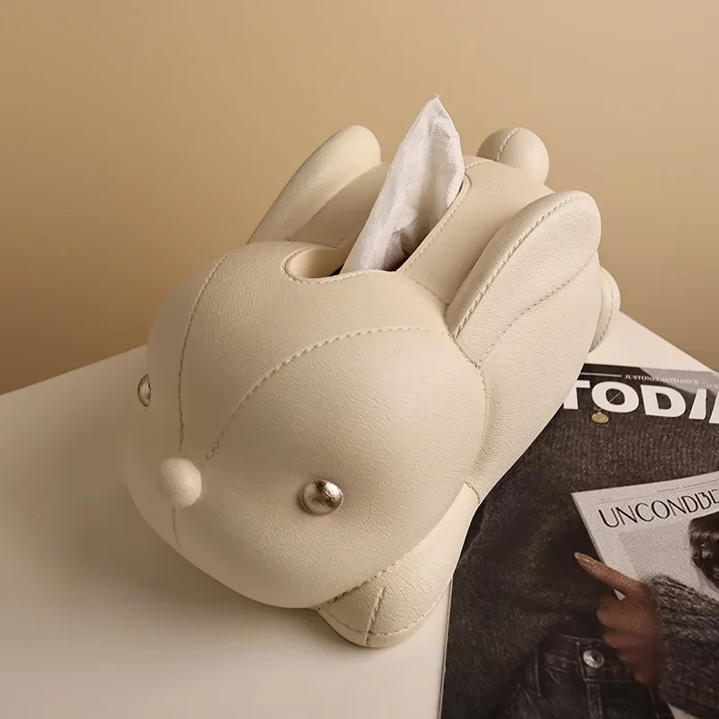 

Creative Rabbit Tissue Box Ornaments Home Decorations Living Room Coffee Table Desktop Cute Tissue Box Home Accessories