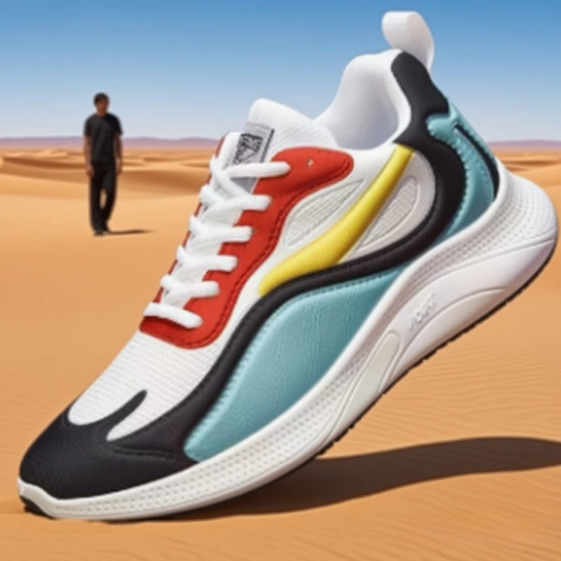 Men's Shoes 2025 Summer Men's Fabric Single Shoe Breathable Thick Soled Casual Shoe Men's Korean Version Trendy Sports Shoes1