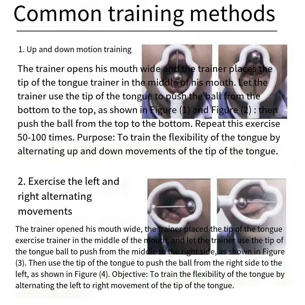 

Tongue Training Pronunciation Training Oral Muscle Strength Tongue Tip Exerciser Tongue Training Tools Children Tongue Trainer