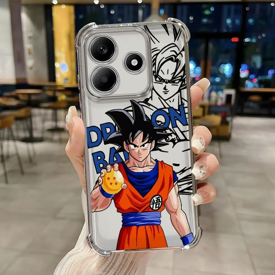 Anime DragonS BallS Soft Cover Phone Case for Redmi Note 10 11 12 13 Pro 14ProPlus 10s 9S 11s 10 Lite 9Pro