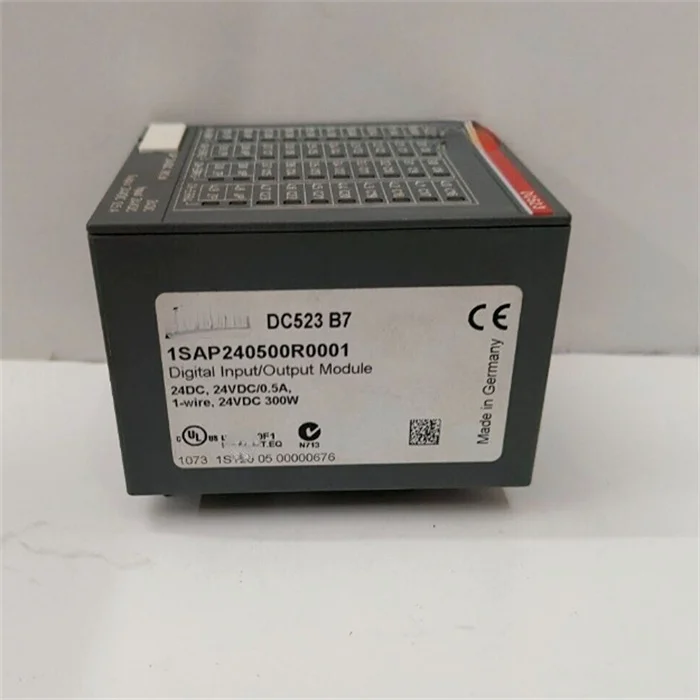 

NALS Brand New And Original DC523 B7 DIGITAL INPUT OUTPUT MODULE 1SAP240500R0001