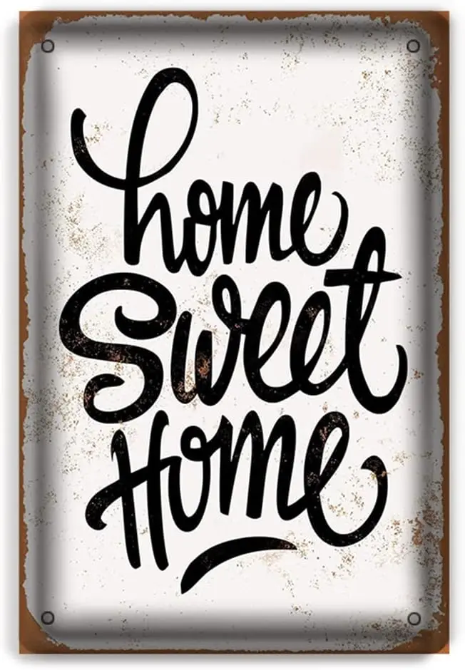 الرجعية تين تسجيل المعادن المشارك خمر جدار ديكور المنزل الحلو المنزل للحانة المطاعم مقهى نادي اللوحة رجل الكهف جدار 8x12 #1