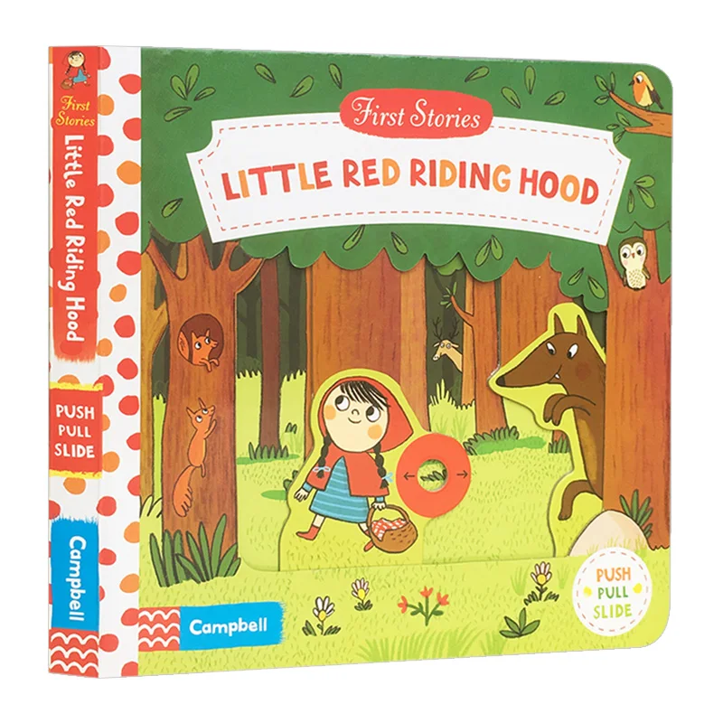 

First Stories Little Red Riding Hood, Children's aged 2 3 4 5 English Picture Book, Board Book 9781509808977