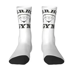 Fitness Powerhouse Gym Men Women Crew Socks Unisex Cool 3D Printed Bodybuilders Powerlifter Dress Socks