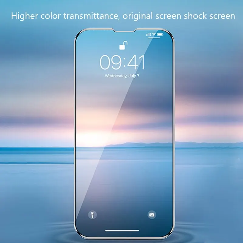 4PCS Full Cover Tempered Glass for iPhone 14 Pro Max 14 Plus 15 9D Screen Protector for iPhone 13 Pro Max 12 11 13 Mini Glass