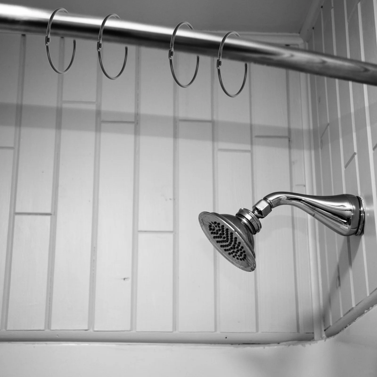 24 Uds. Anillos para colgar cortinas circulares de Metal colores clásicos adecuados para cortinas ligeras pesadas decoración del hogar barra romana ducha