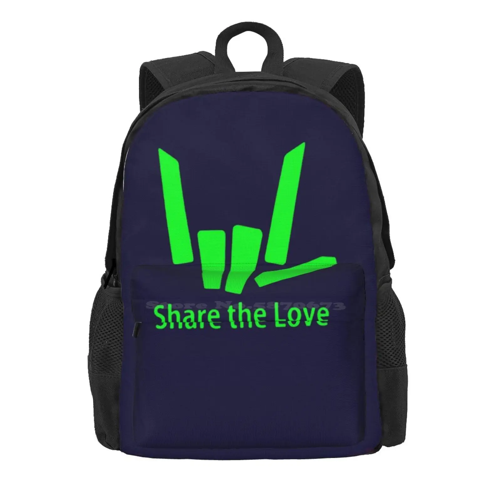 Get Here Kids Original Share The Love Hoodie Hot Sale Schoolbag Backpack Fashion Bags Share The Love Galaxy Logo Stephen