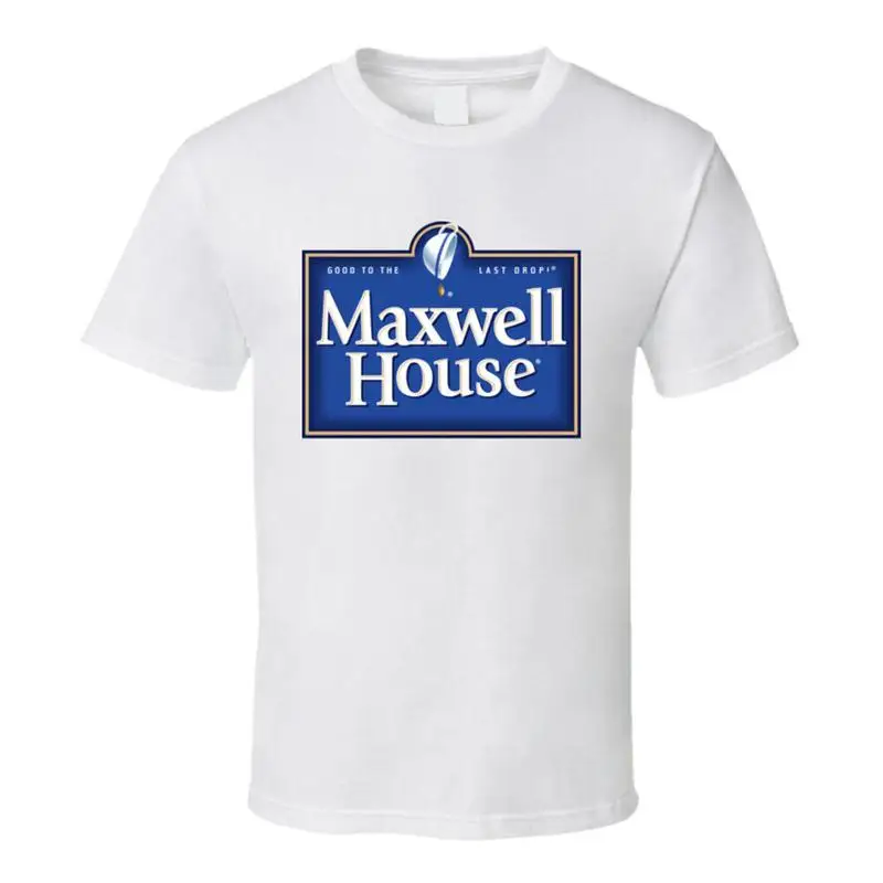 Camiseta con logo de café de Maxwell House