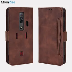 For ZTE Nubia Red Magic 7 / 7 Pro / 7S / 7S Pro Wallet Case Magnetic Book Flip Cover Card Photo Holder Luxury Leather Fundas