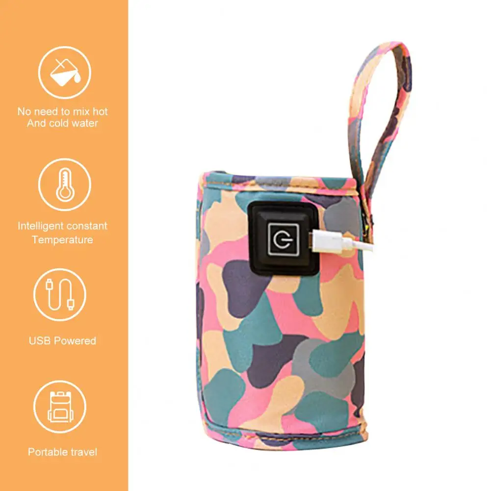 ITLY USB Lait Chauffe Eau Voyage Poussette Isolé Sac Bébé Biberon Chauffe Sûr Enfants Fournitures pour L'hiver En Plein Air