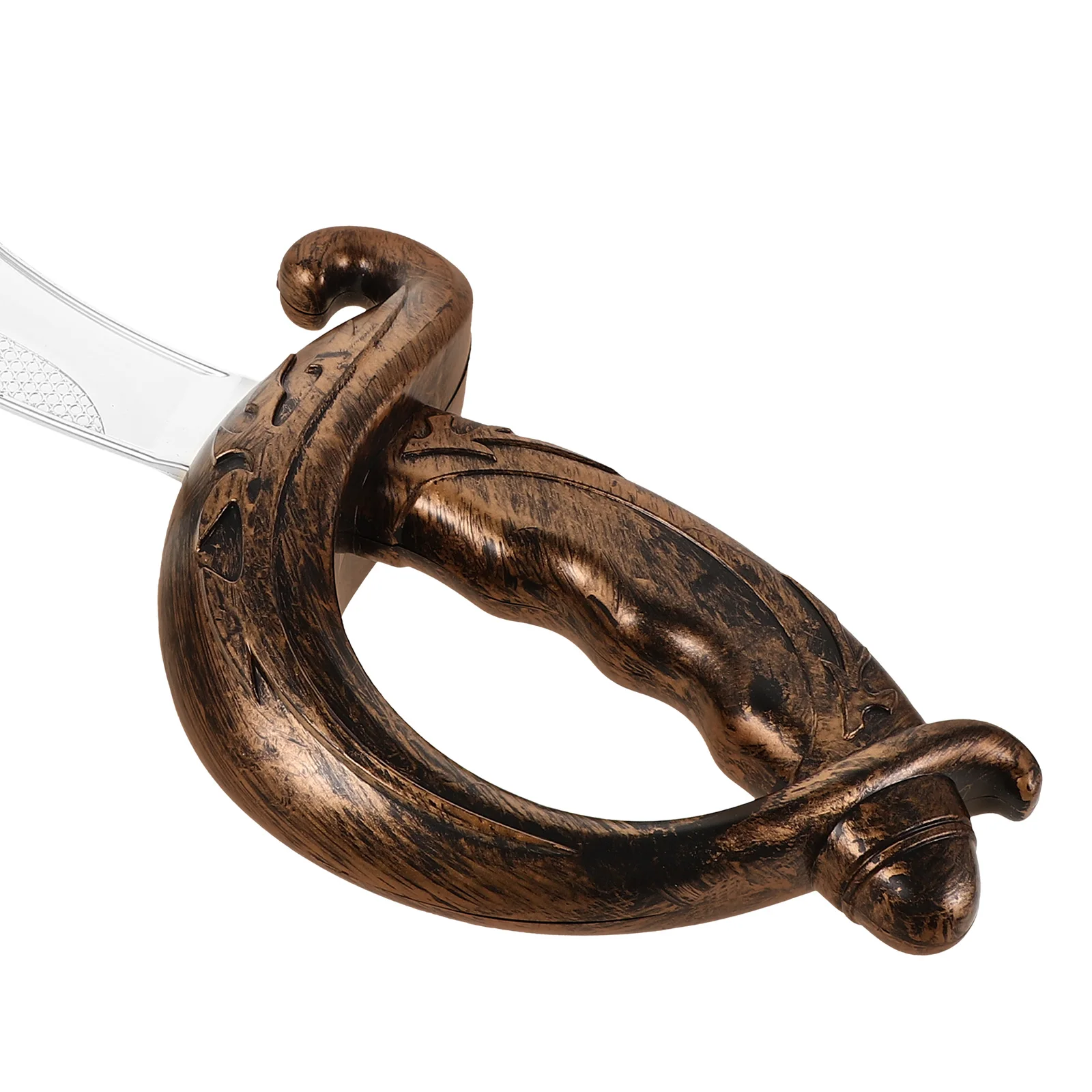 1 set di spada da pirata set da gioco in plastica per cosplay di Halloween costume per bambini accessori da pirata per feste spade finte cosplay