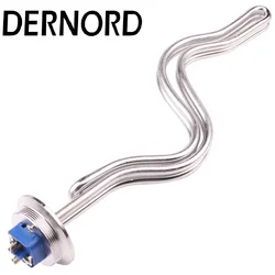 240V Heating Element 2 Inches Tri-Clamp Brewing 2.5/3.5/4.5/5.5/6.5KW SUS304 Immersion Water Electrical Heater