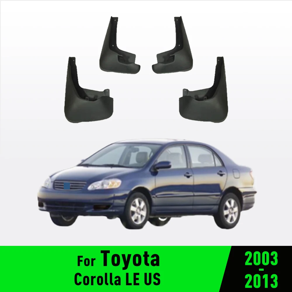 

Fender Mudguard Mud Flaps Guard Splash Flap Mudguards For Toyota Corolla LE 2003-2013 04 05 06 07 08 09 10 11 2012 US