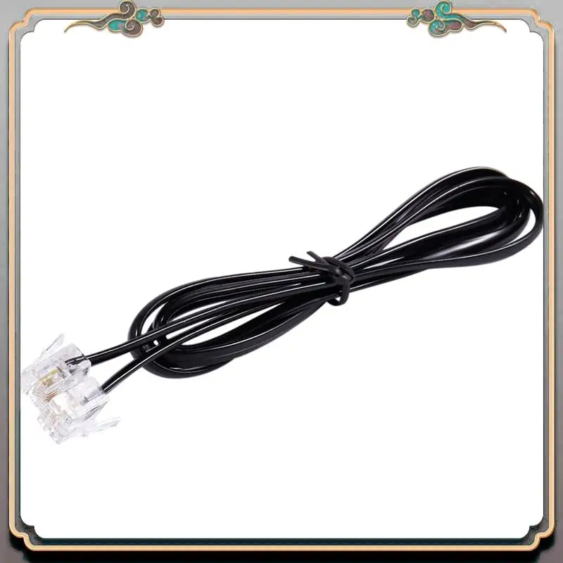 Durable 4X RJ11 6P4C Telephone Cable Cord ADSL Modem 1 Meters